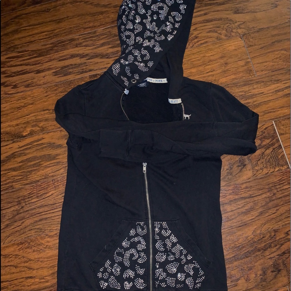 Leopard Sparkle Hoodie